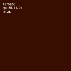 #370E00 - Bean   Color Image
